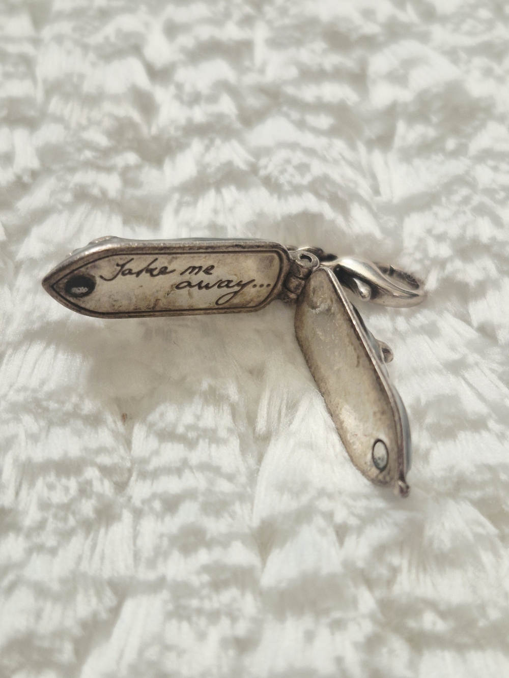Vintage Brighton "Take Me Away" Cruise Ship Charm - Picture 7 of 10